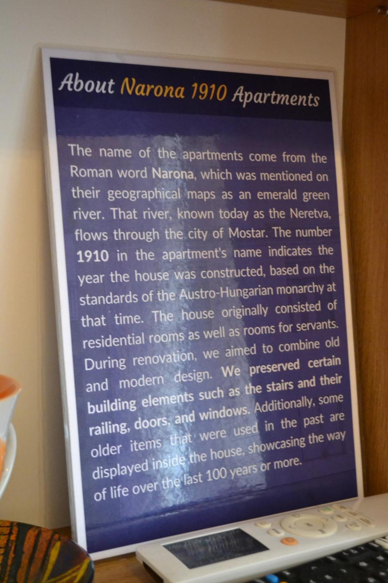 Narona 1910 Mostar